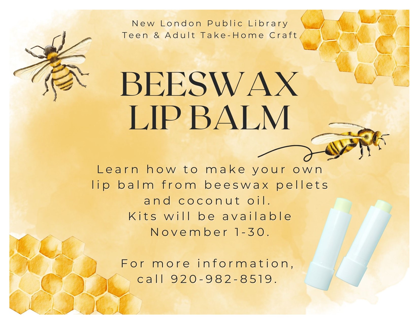 Library - Beeswax Lip Balm