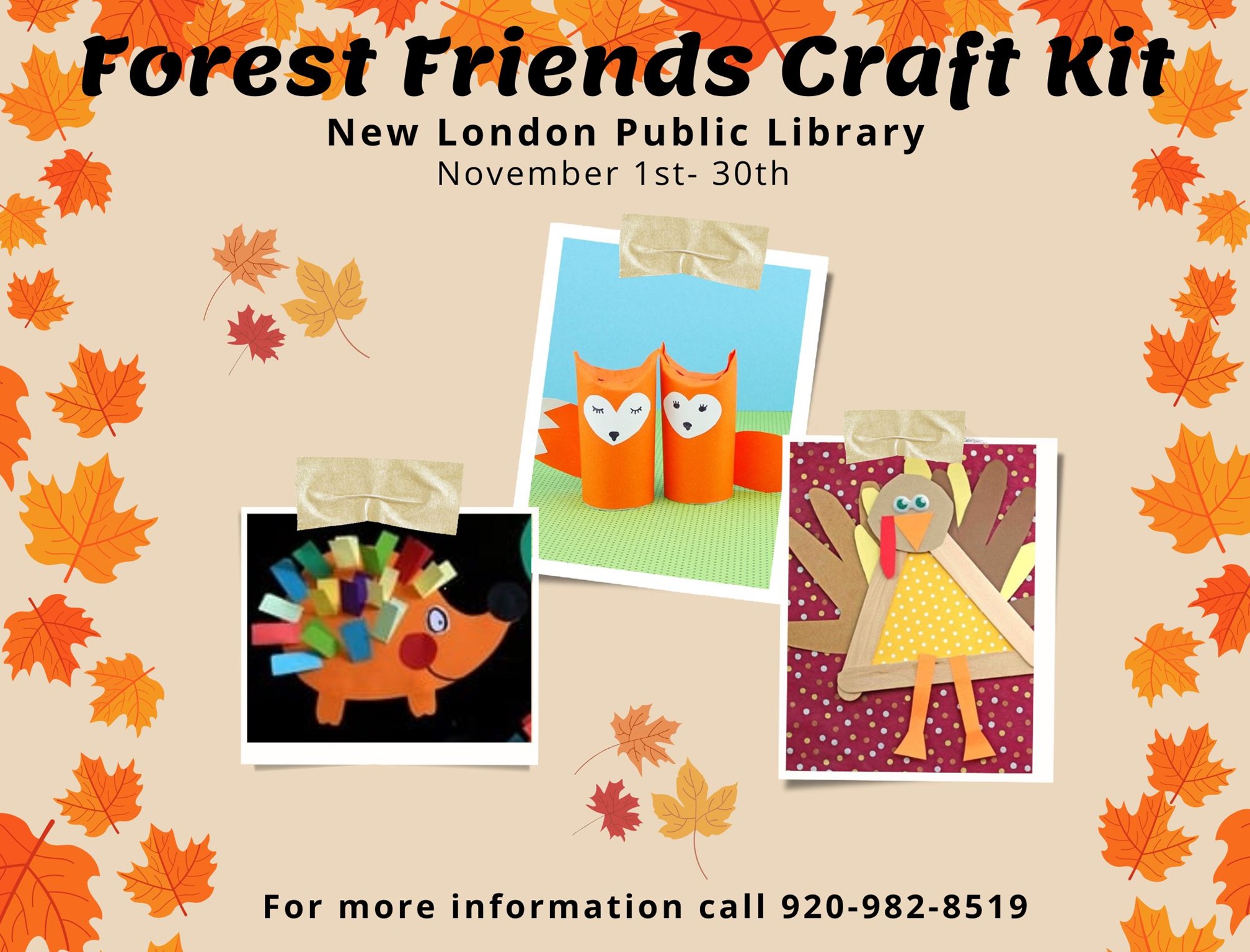 Library - Forest Friends Craft