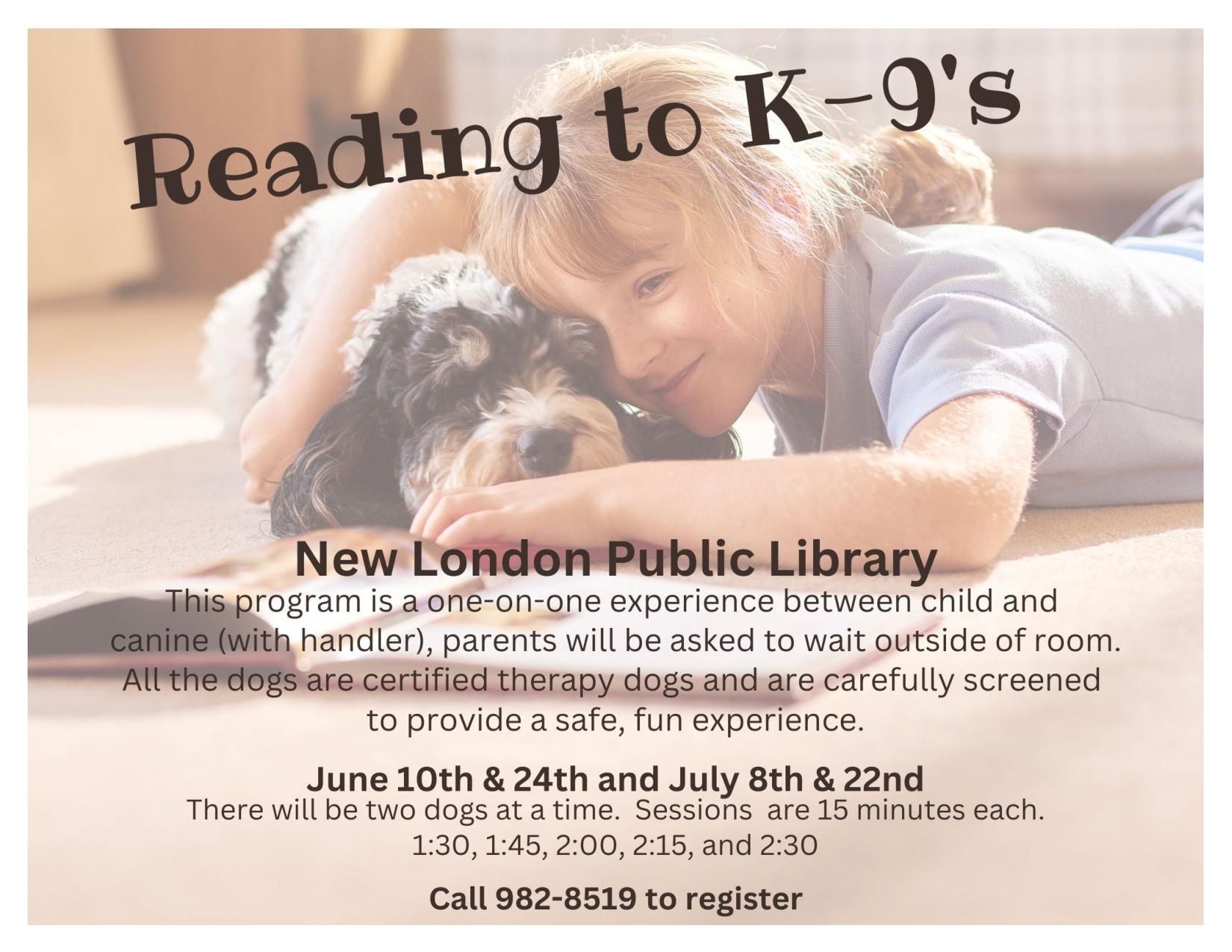 reading to k9s