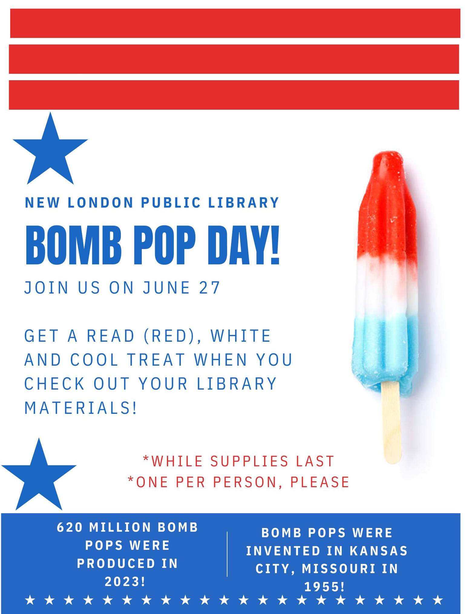 Library bomb pop