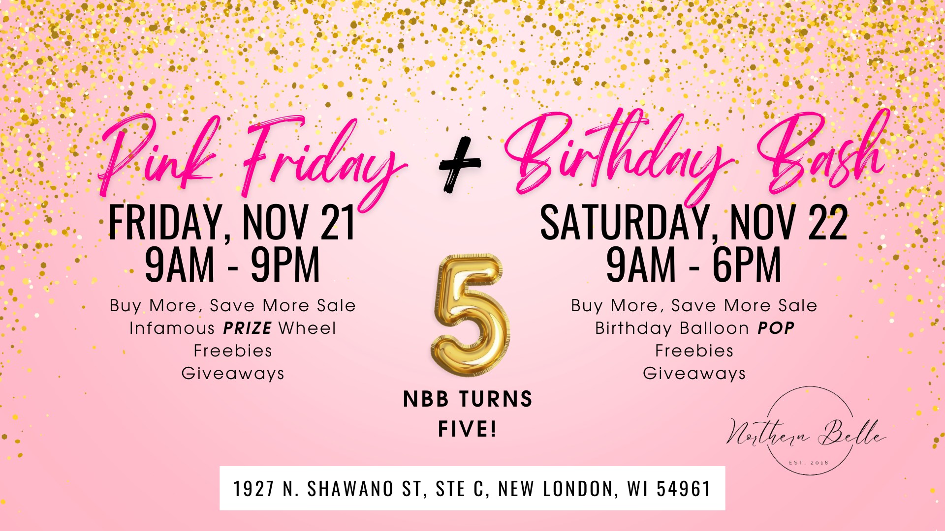 10.25.25- Northern Belle- pink Northern Belle Pink Friday