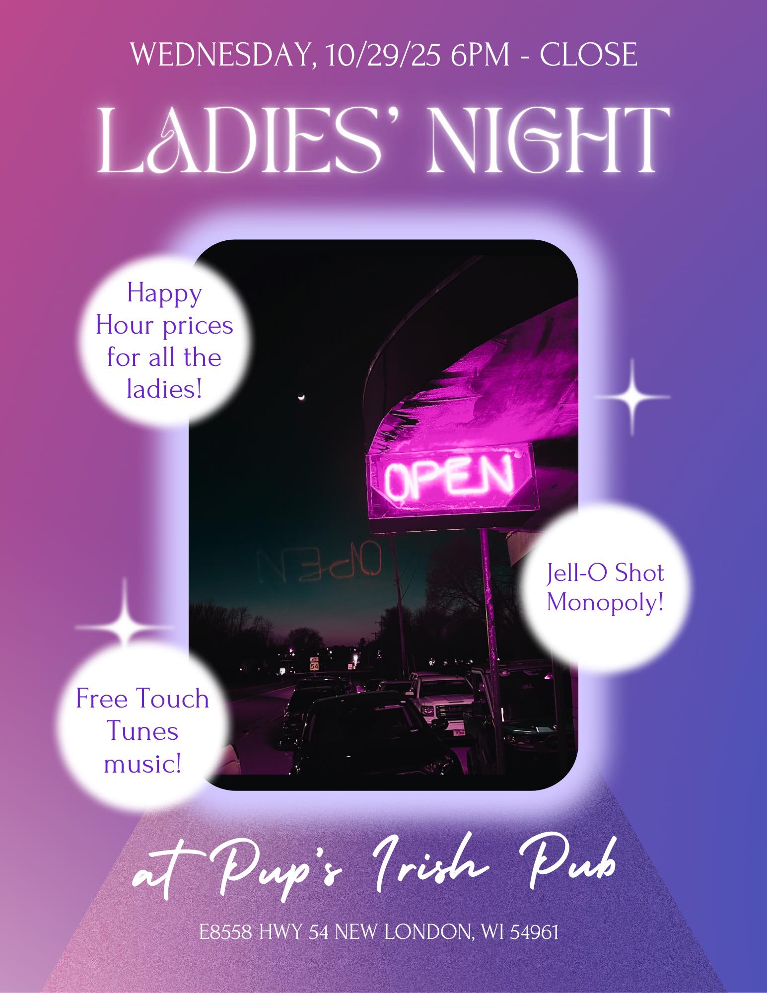 Ladies night at pups