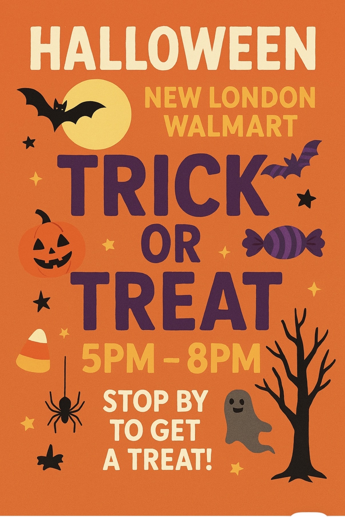 Walmart – trick or treat Trick or Treat at Walmart