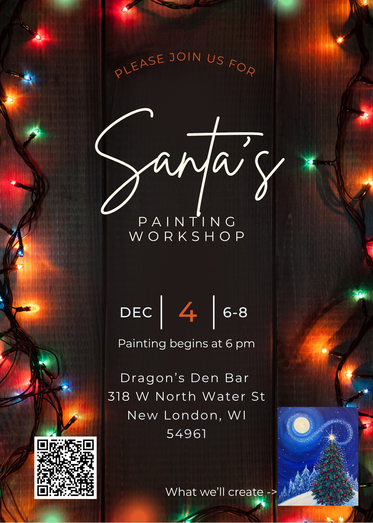 Santa's Painting workshop - Dragon's Den