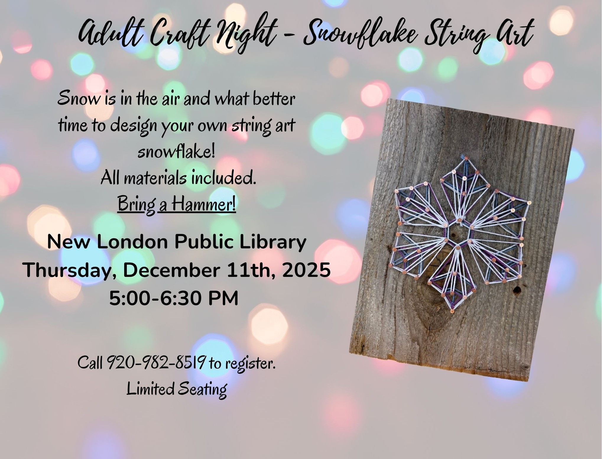 Snowflake Art - Library